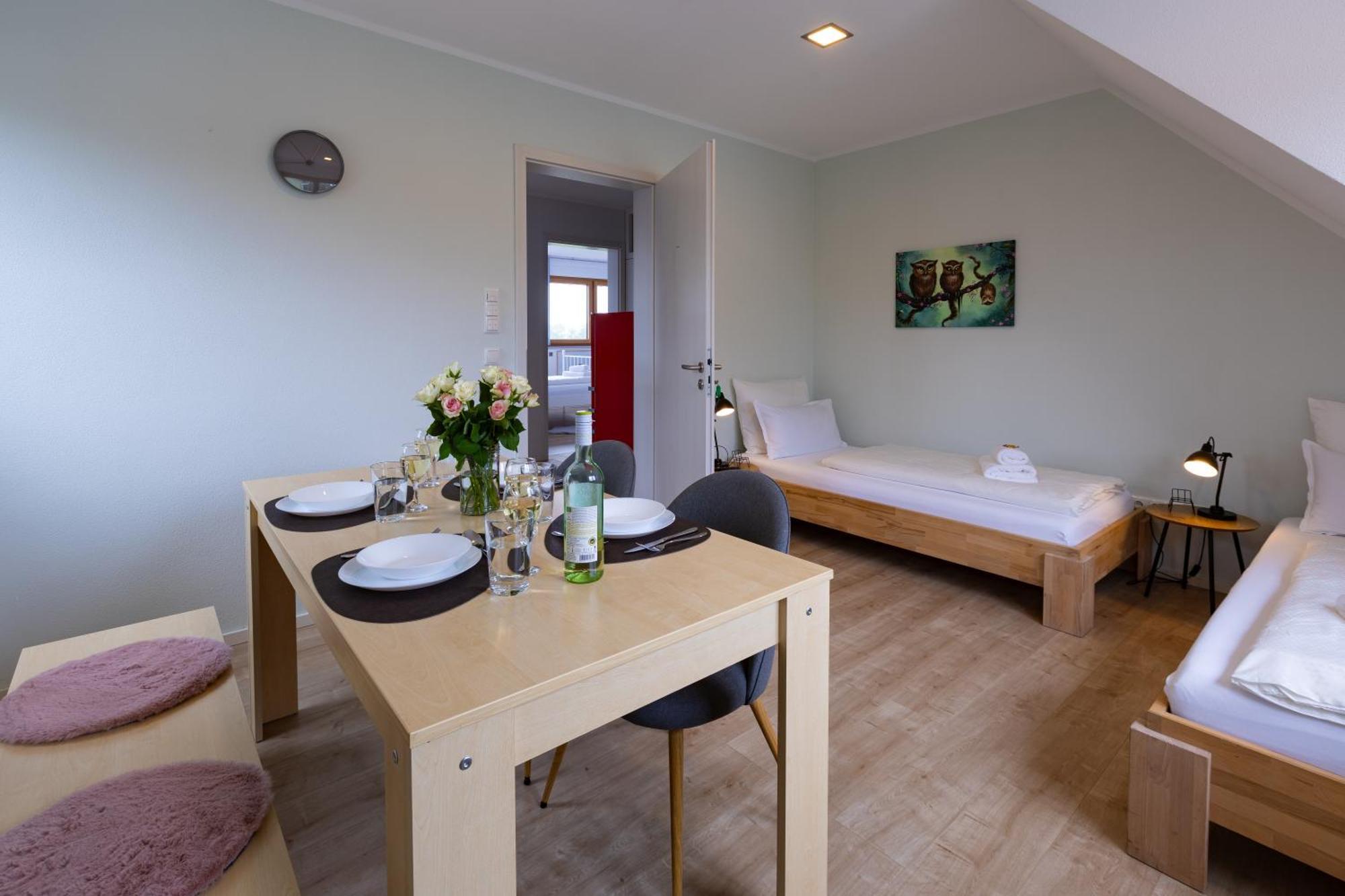 Schee Ferienwohnung Dinkelsbuehl Lohe Exterior foto